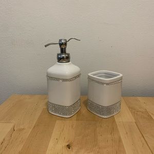 Bejeweled Soap + Cup Set